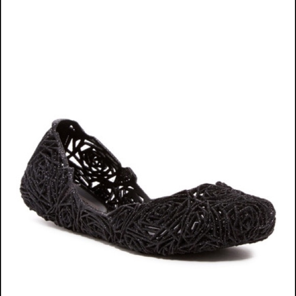 NEW Melissa Campana Fitas II Caged Jelly Flats